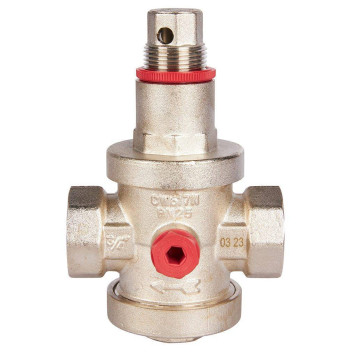 ROMMER RVS-0008-000020 ROMMER Редуктор давления PN25 вн/вн 3/4 с выходом под манометр (RVS-0008-000020)-4