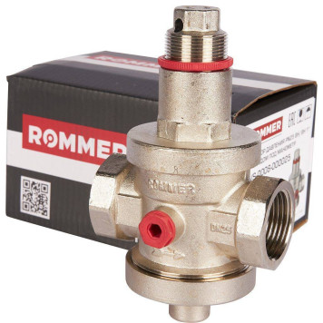 ROMMER RVS-0008-000025 ROMMER Редуктор давления PN25 вн/вн 1 с выходом под манометр (RVS-0008-000025)-7