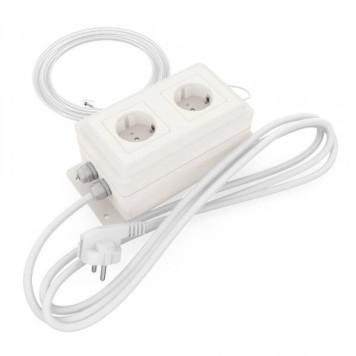 Блок управления 2-мя розетками проводной Ectocontrol ec01021 (ec01021)-2