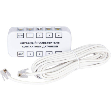 Разветвитель для контактных датчиков адресный RS485 (Modbus) Ectocontrol ec01055 (ec01055)-1