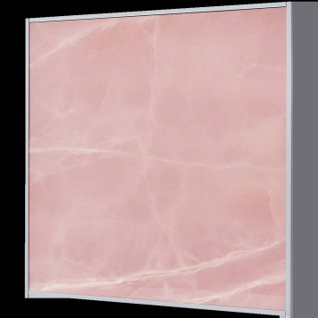 Отопительная панель STOUT ROSE STONE SCT 60*60 розовый гранит / серый корпус SCT-00RG-006060 (SCT-00RG-006060)-2