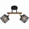 Светильник на штанге Reluce 01591 01591-3.3-02B BK+FGD+WOOD