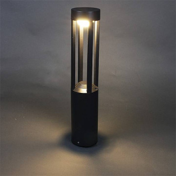 Наземный высокий светильник 09958-0.7-001U 0,6M LED12W BK-1