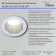 Встраиваемый светильник Reluce 16128-9.0-001 GU10 WT