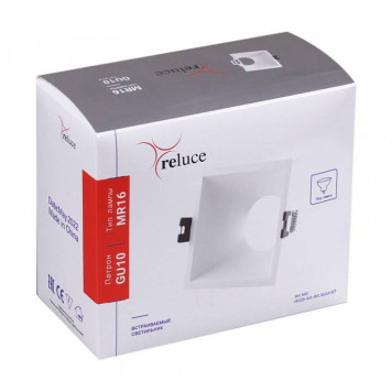 Встраиваемый светильник Reluce 16129-9.0-001 GU10 WT-4