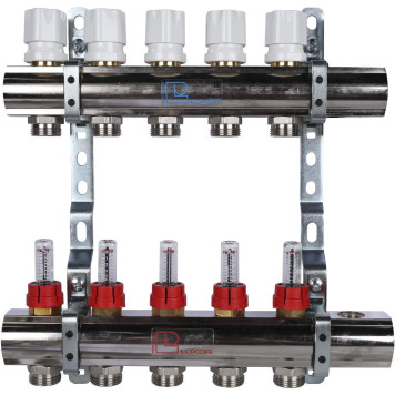 Коллектор LUXOR CD 477/5 с расходомерами