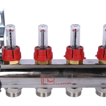 Коллектор LUXOR CD 477/5 с расходомерами-3