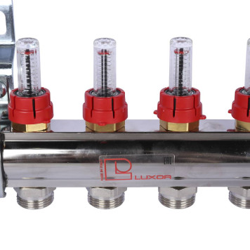 Коллектор LUXOR CD 477/6 с расходомерами-5
