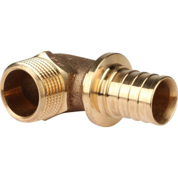 Фитинги REHAU RAUTITAN Угольник-переходник 32-R 1 RX+ для труб из сшитого полиэтилена с наружной резьбой-1