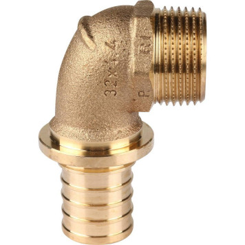 Фитинги REHAU RAUTITAN Угольник-переходник 32-R 1 RX+ для труб из сшитого полиэтилена с наружной резьбой-3