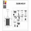 Подвесной светильник ST-Luce Lastero SL080.403.01