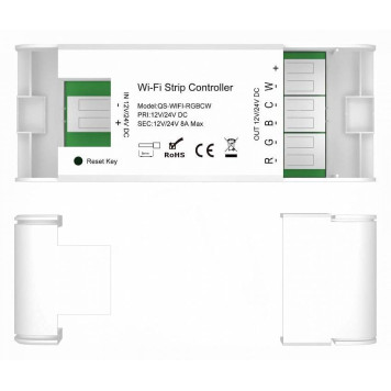Контроллер-регулятор цвета RGBW Wi-Fi для смартфонов и планшетов ST-Luce Around ST9000.500.01RGBCW-1