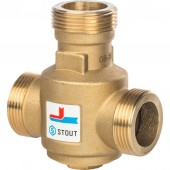 Термостатический смесительный клапан STOUT SVM-0030 G 1/4 НР 55°С