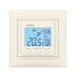 Терморегулятор Aura LTC 090 Ivory - точный контроль температуры.