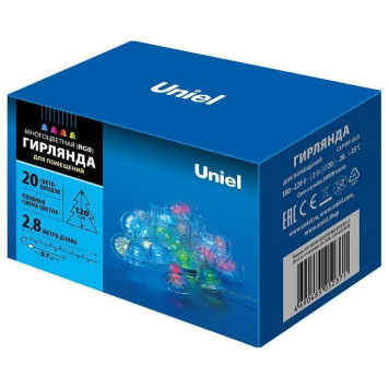 Гирлянда с насадками Uniel ULD 7919-3