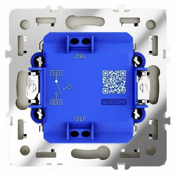 Выключатель одноклавишный без рамки Voltum S70 VLS010104-3