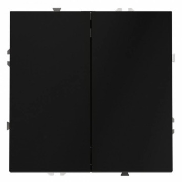 Выключатель двухклавишный без рамки Voltum S70 VLS020108-1