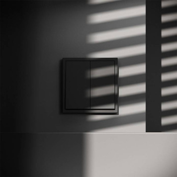 Выключатель двухклавишный без рамки Voltum S70 VLS020108-6