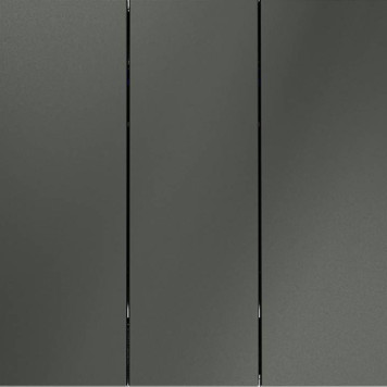 Выключатель трехклавишный без рамки Voltum S70 VLS030106-2