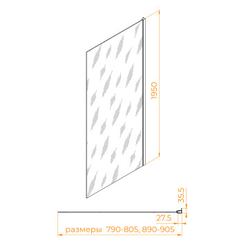 Боковая панель RGW Z-03 800-1