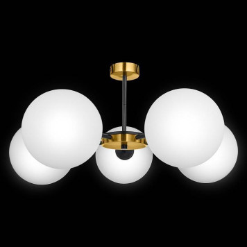 Люстра на штанге 33 идеи S32WH CHN800S.05.17BL.PA-S32WH-1