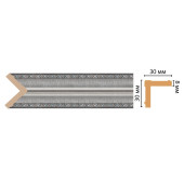 Угол DECOMASTER 116-55 ДМ (30*30*2400 мм)