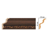 Плинтус потолочный DECOMASTER 148B-966 ДМ (45*30*2400 мм)