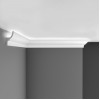 Плинтус потолочный под подсветку DECOMASTER D501 ДМ (73*40*2000 мм)