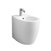 Artceram FILE 2.0 Биде напольное 36х52 см, 1 отверстие, цвет: матовый белый. FLB002 05 00