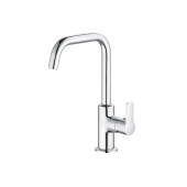Kludi 37 023 0565 PureEasy Смеситель для раковины 205 мм, со сливным гарнитуром,5 л/мин 370230565