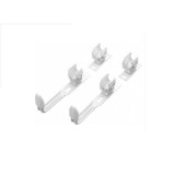 Комплект крепежей для радиаторов  Zehnder 2xSMB2T, цвет RAL 9217