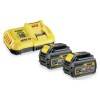 Набор Зарядное устройство DeWalt универсальное DCB118 (DCB118) и 2 батареи DeWalt DCB546 (6,0 Ач) XR FLEXVOLT