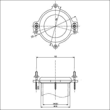 TOTO Neorest Фланец для унитаза CS985VR#NW1-2