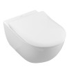 VilleroyBoch Subway 2.0 Сиденье для унитаза SlimSeat, QuickRelease, SoftClosing, цвет: белый/нержавеющая сталь. 9M78S101