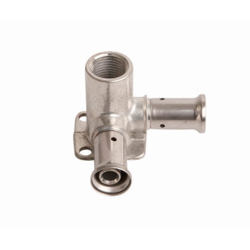 Водорозетка угловая ВР, латунь пресс, 20x1/2 x20 (52 мм), HENCO 3P-200420