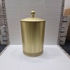 3SC Bally Ведро Oslash;22х30см., с крышкой, ручка Zar, цвет: Matt Satin Brass