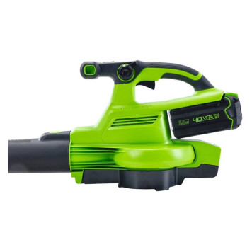 Воздуходувка аккумуляторная Greenworks GD40BVIIK5, 40V (АКБ 5 Ач и ЗУ)-9