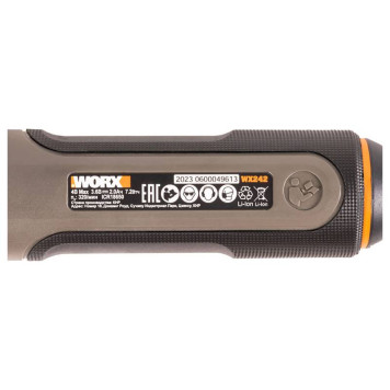 Отвертка аккумуляторная WORX WX242, 4В, 5Нм, 2Ач, набор оснастки-4
