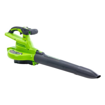 Воздуходувка аккумуляторная Greenworks GD40BVIIK5, 40V (АКБ 5 Ач и ЗУ)-1
