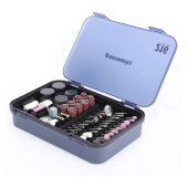 Набор оснастки для гравера Greenworks 216 предметов (кейс) Набор оснастки для гравера Greenworks 216 предметов (кейс)