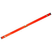 Уровень алюминиевый Квалитет усиленный магнитный 1500 мм 2 глазка + 1 зеркальный УУ-1500-3ФМ