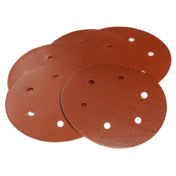 Шлифлист REDVERG к машине шлифовальной для стен и потолков 6 отверстий 225мм Р180 (5шт)(921205)-3