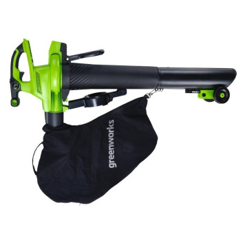 Воздуходувка аккумуляторная Greenworks GD40BVIIK5, 40V (АКБ 5 Ач и ЗУ)-13