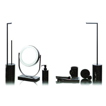 Bertocci Carrarino Крючок, подвесной, d5х5см., цвет: черный мрамор/черный матовый. 124 4415 0800-1