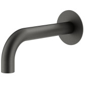 Plumberia Selection IXO Излив для ванны, настенный, длина 21см., цвет: графит. SPT0058GR
