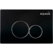 AQM4101B Панель смыва AQUAme, пластик, черный AQM4101B
