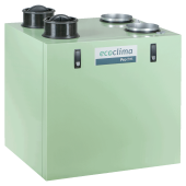 Вертикальная приточно-вытяжная установка с роторным рекуператором Ecoclima Pro Vent ECT PV-R 500-E1.0-R-4-Z