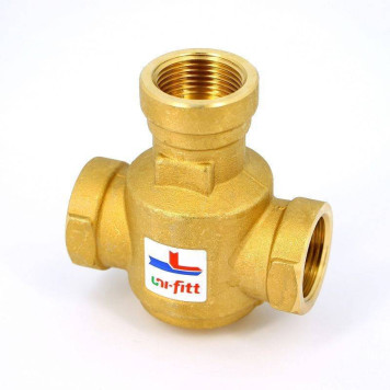 Клапан В трехходовой смесительный Uni-Fitt 1 для напольных котлов боковое смешение Kvs 9-1