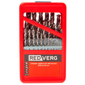 Набор сверл по металлу REDVERG 25 шт HSS-G, 1-13 мм(501052)