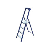 Стремянка Алюмет 4 ступени стальная с пластиковым органайзером Стремянка Алюмет 4 ступени стальная с пластиковым органайзером